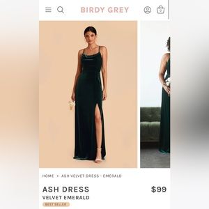 Birdy Grey Ash Bridesmaid Dress